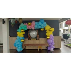 Organic arch decoration